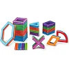 Магнитный конструктор Guidecraft PowerClix Frames, 48 деталей (G9200)