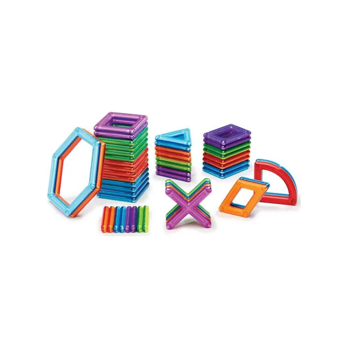 Магнитный конструктор Guidecraft PowerClix Frames, 48 деталей (G9200)