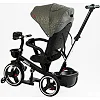 Велосипед 9155 / 318-82 BestTrike "Marco" (1) поворотное сиденье, складной руль, колеса с прорезиненным PU, корзина, телескопическая ручка, фара музыкальная