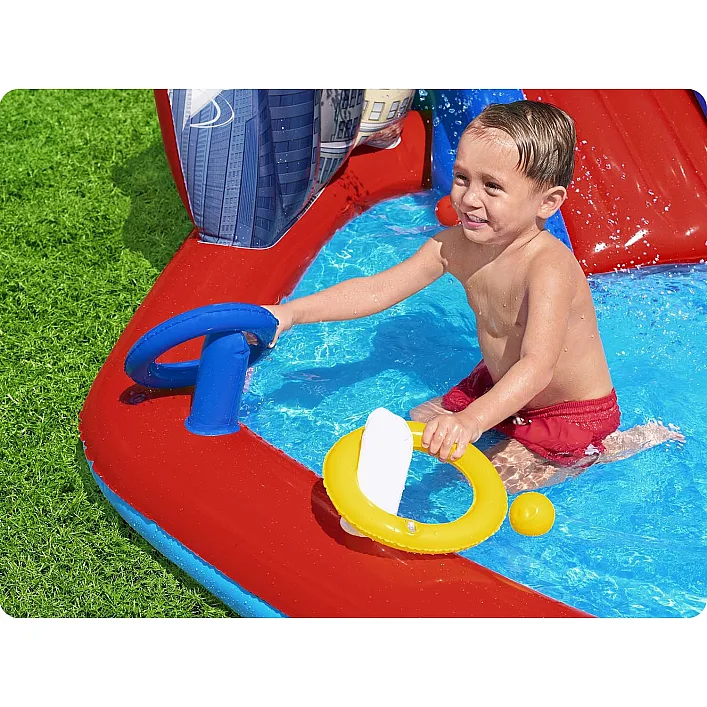 Надувная игровая площадка Bestway 98793 Человек-паук 211 x 206 x 127 см