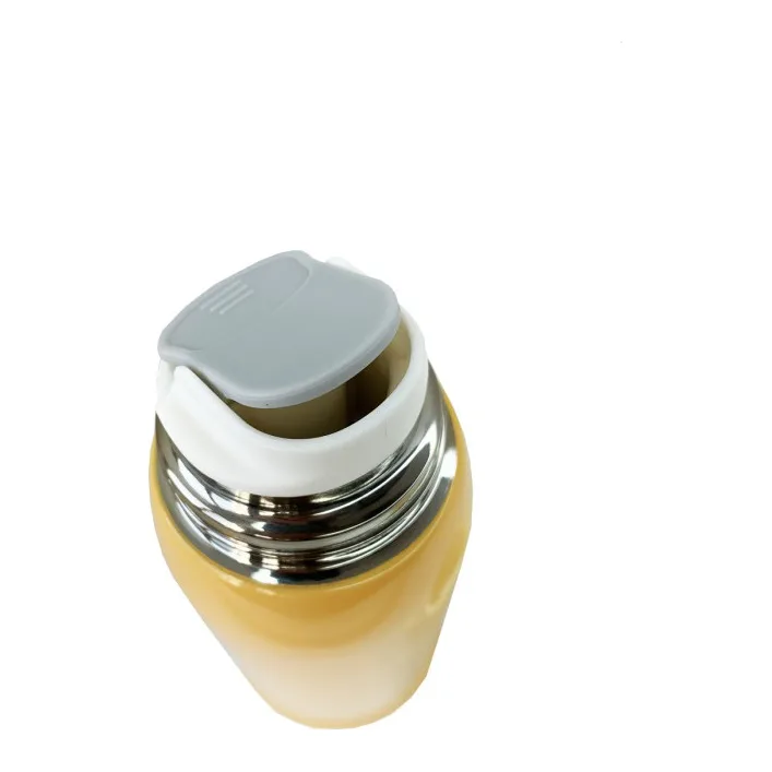 Детский термос-поильник "Тигр" MGZ-0324(Yellow) с индикатором температуры 550 мл