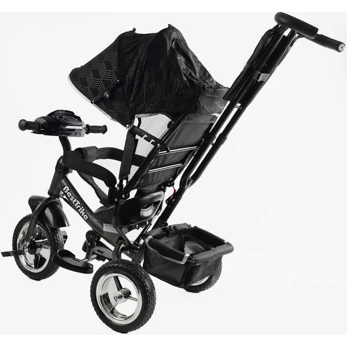 Велосипед 3-х колесный 6588 / 62-403 Best Trike (1) КОЛЕСО ПЕНА, d=25см переднее, d=20см задние, фара музыкальная, USB, Bluetooth, в коробке