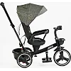 Велосипед 9155 / 318-82 BestTrike "Marco" (1) поворотное сиденье, складной руль, колеса с прорезиненным PU, корзина, телескопическая ручка, фара музыкальная