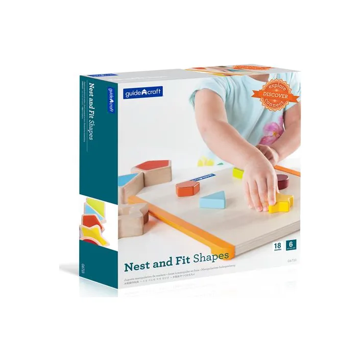 Рамка-вкладыш Guidecraft Manipulatives Фигуры (G6733)
