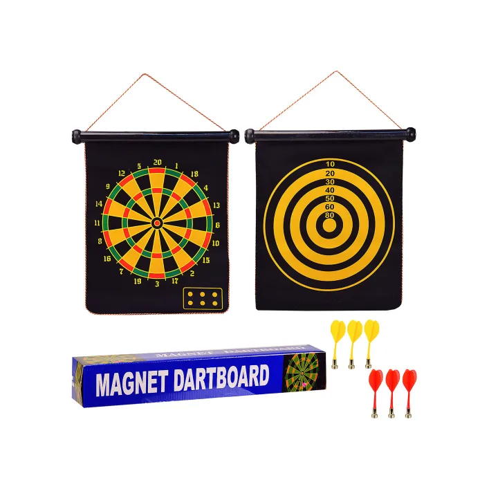 Дартс DM1701. 17'' магнитный. тканевый с 6 дротиками. в коробке (Нас1170)