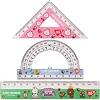 Набор линеек Yes (3 предмета) "Line friends", линейка 15 см 370676 (Кнц3676)