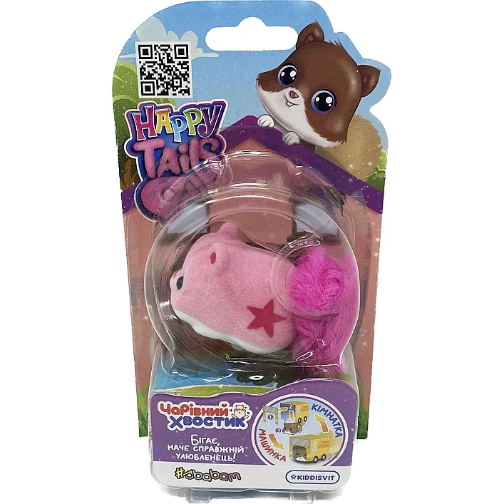 Интерактивная игрушка "Happy Tails" &ndash; ВОЛШЕБНЫЙ ХВОСТИК 200CN-22 (в дисплее) #SBABAM (Зви5464)