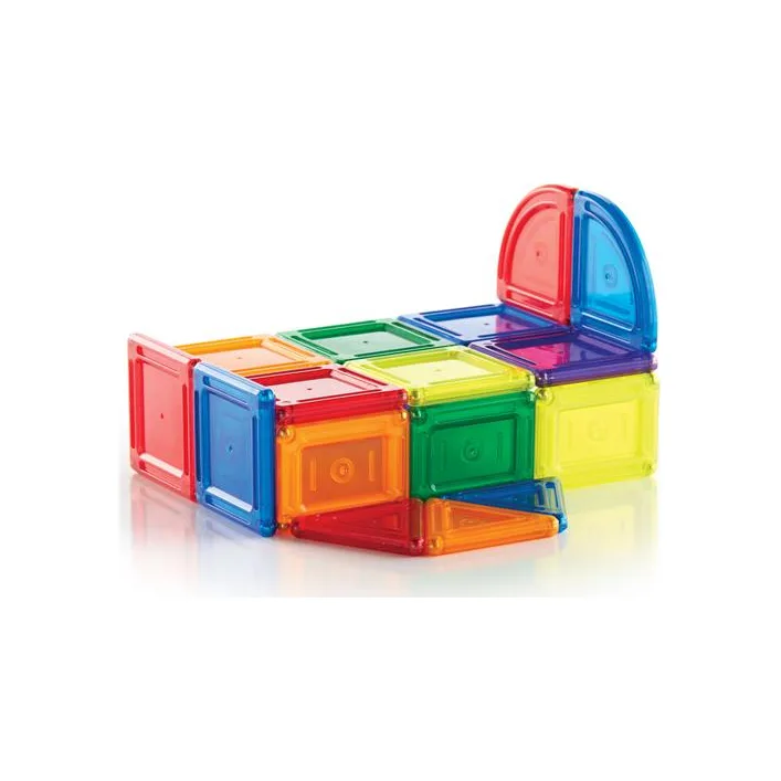 Магнитный конструктор Guidecraft PowerClix Solids, 24 детали (G9420)