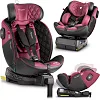 Автокрісло Nukido Prestige Line ISOFIX 0-36 кг, чорно-рожеве