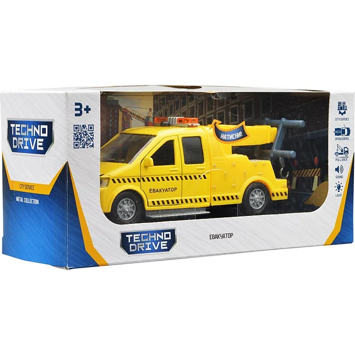 Автомодель – ЭВАКУАТОР (свет, звук) 510651.270 TECHNODRIVE (Маш1065)