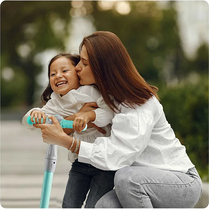 Самокат дитячий триколісний Ricokids Piko м'ятний
