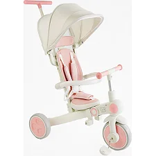Велосипед-трансформер 3-х цв. BS-12-303 Best Trike (1) материал рамы нейлон, переднее колесо EVA 10”, задние колеса EVA 8”, родительская ручка, в коробке