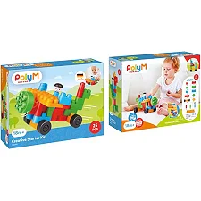 Конструктор PolyM Стартовый набор 25 деталей (760003)