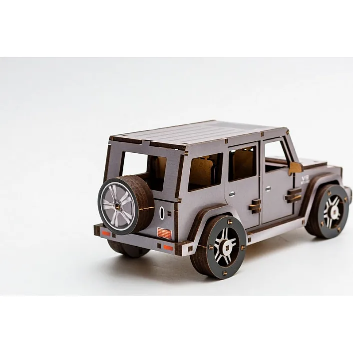 Деревянный конструктор "Gelandewagen" 109 дет. Puz-26914 г. 33*16 см PuzzleOK (Дер2691)