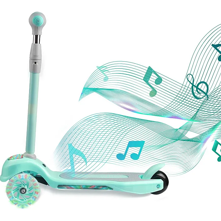 Самокат дитячий триколісний Ricokids Piko м'ятний