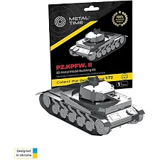 Колекційна модель-конструктор Metal Time Танк Pz.Kpfw. II (MT060)