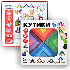 Деревянная игра "Уголки-балансиры" 16 дет. 900095 IGROTECO (Дер9095)