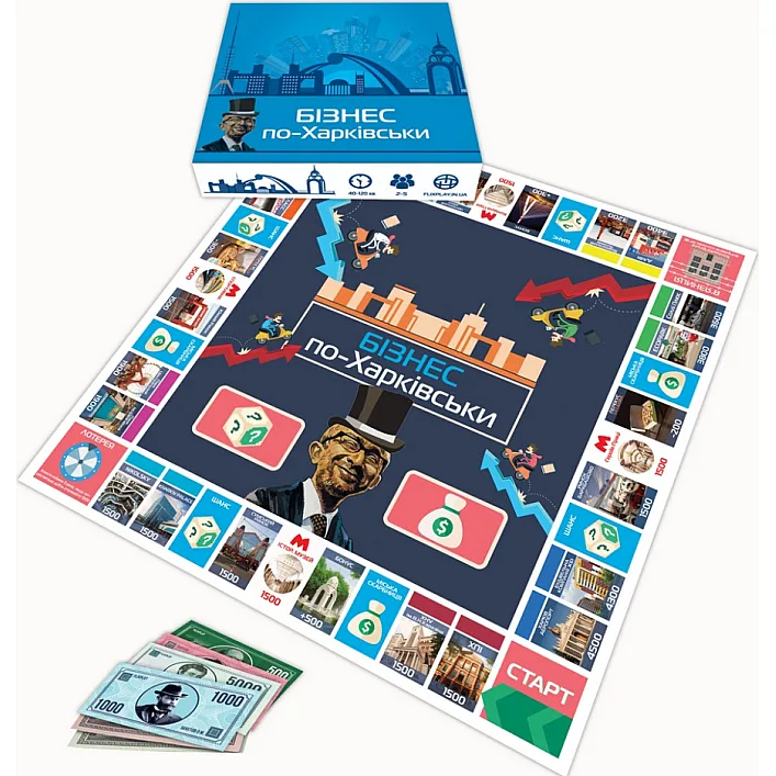 Настольная игра "Монополия Бизнес по-Харьковски" PLR-0027