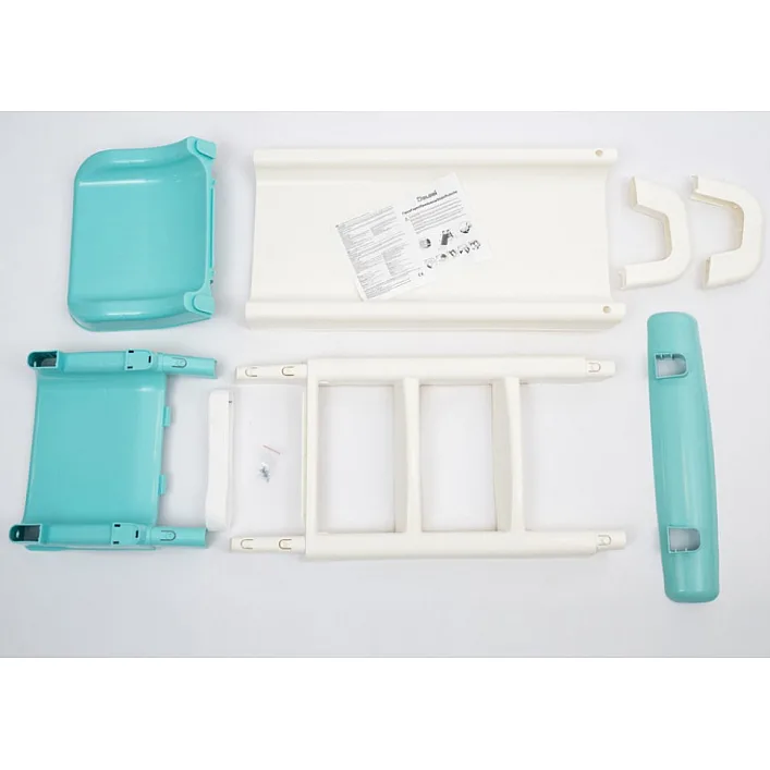 Горка для катания детей серая с бирюзовым 140 см 0140/13 DOLONI (Укр1413)