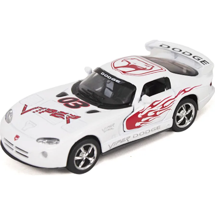 Машинка KINSMART Dodge Viper GTSR (біла)