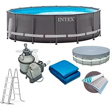 Бассейн каркасный Intex 488 x 122 см/ 4 500 л/ч (26326)