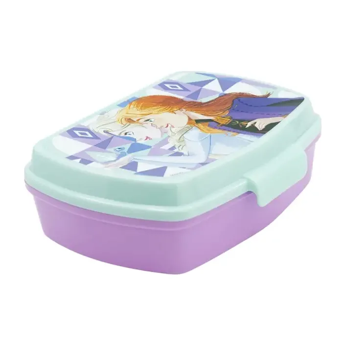 Ланч-бокс пластиковый 5,6х14,0х17,0 см "Frozen ice magic" 74274 (Кнц6597)