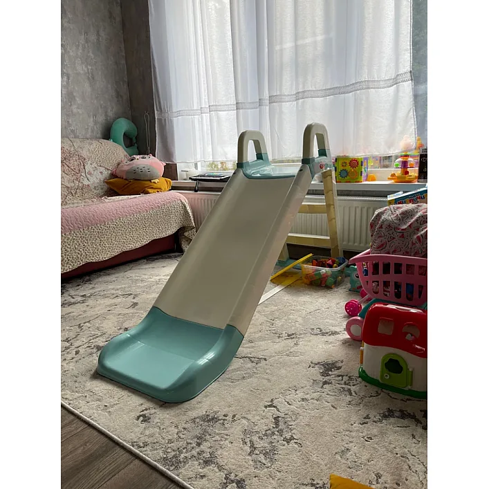 Горка для катания детей серая с бирюзовым 140 см 0140/13 DOLONI (Укр1413)