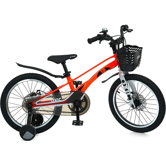 Велосипед дитячий OXIC MB 18OXIC NEON ORANGE, колеса 18 дюймів