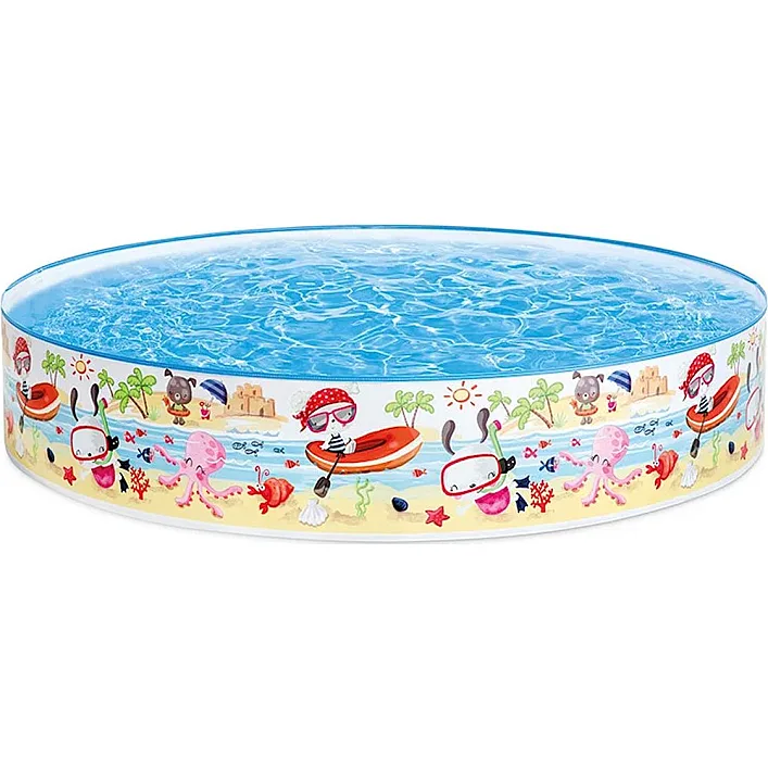 Бассейн INTEX "Пляж" каркасный в коробке 56451 г.152*25см (Рез6451)