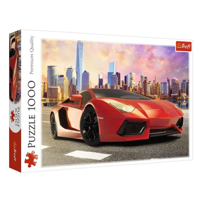Пазлы &ndash; 1000 элм. - 10601 "Авто под закатом", Trefl (Паз6015)