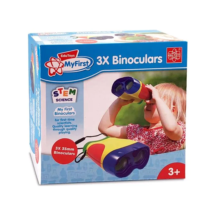 Детский бинокль Edu-Toys с увеличением в 3 раза (JS006)