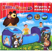 Палатка с переходом по мотивам мультфильма в коробке 995-7093B р.237*70*90см (Рез3244)