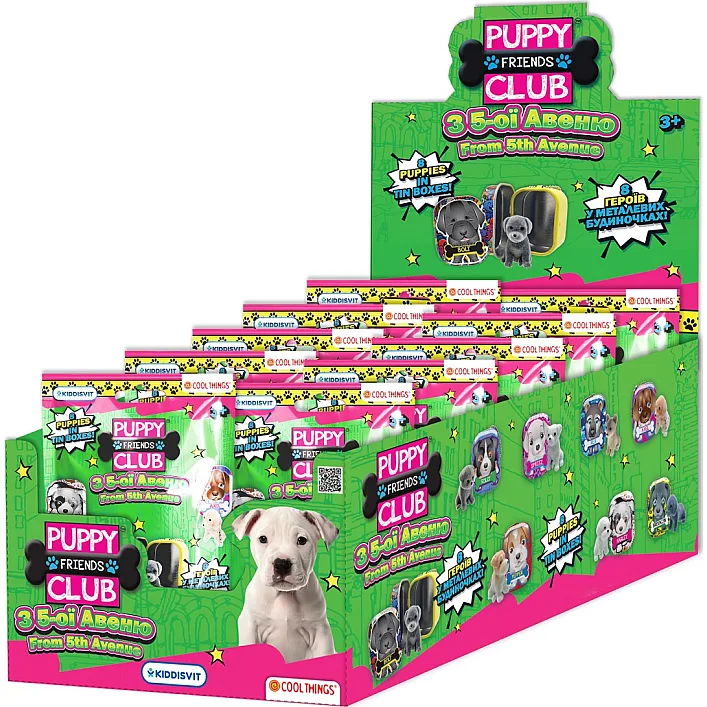 Фігурка-сюрприз COOL THINGS серії "Puppy Club" - ЦУЦЕНЯТА З 5-ОЇ АВЕНЮ