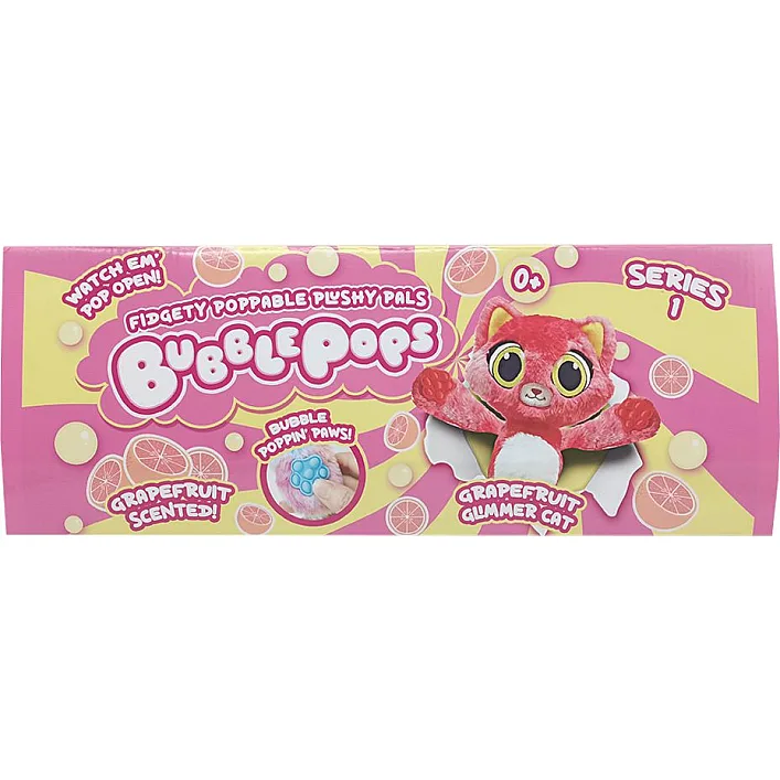 Мягкая игрушка с ароматом "Bubble Pops. Грейпфрутовая кошка" (34 см)
