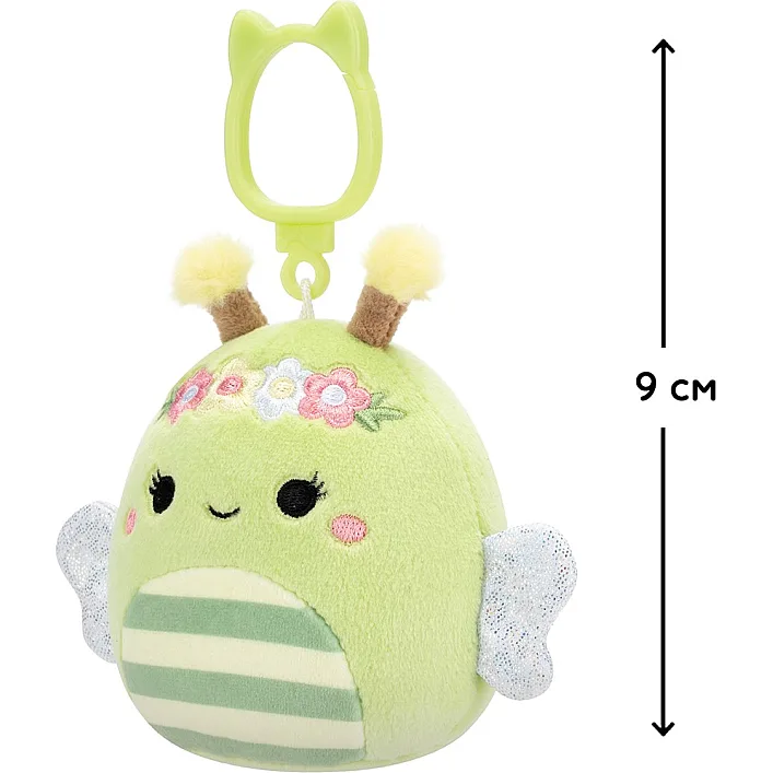 Мягкая игрушка на клипсе Squishmallows – Пчелка Сибил