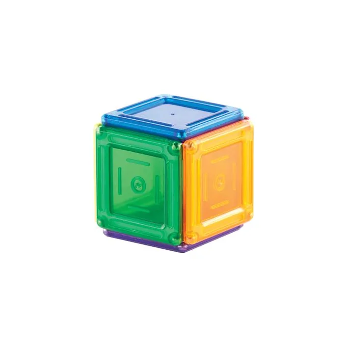 Магнитный конструктор Guidecraft PowerClix Solids, 24 детали (G9420)