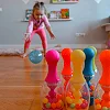 Игровой набор - ЯРКИЙ БОУЛИНГ (6 кеглей, шар, подставка) BX4511Z (Рез6649)