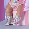 Обувь для куклы Baby Born - Серебристые кроссовки