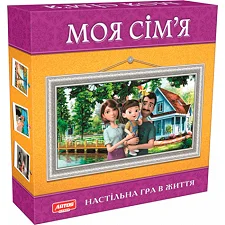 Настольная игра "Моя семья" 0765ATS на укр. языке