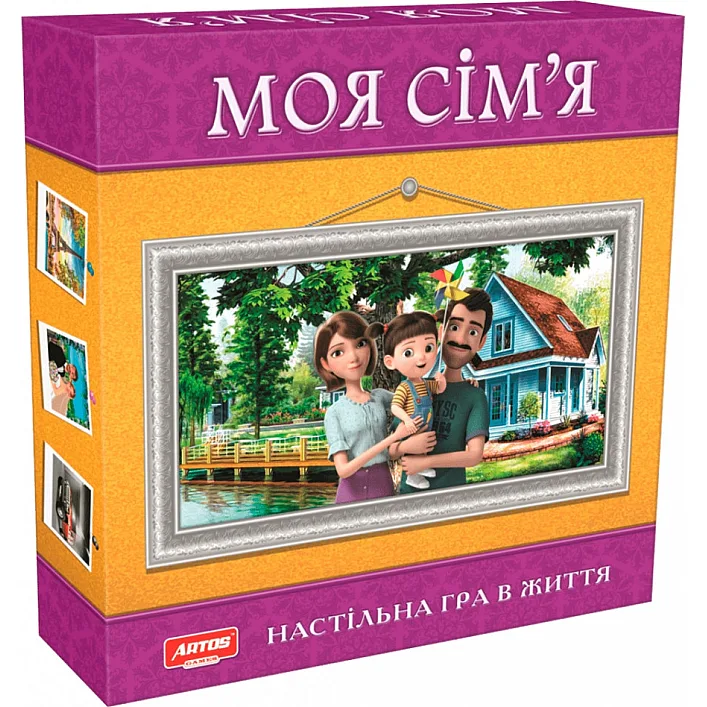 Настольная игра "Моя семья" 0765ATS на укр. языке