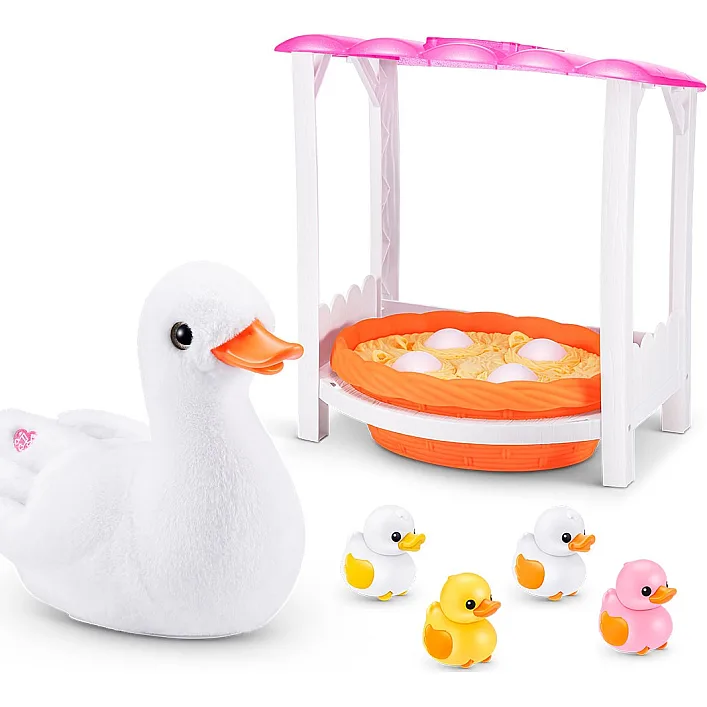 Интерактивный игровой набор Pets Alive – Мама уточка с сюрпризом