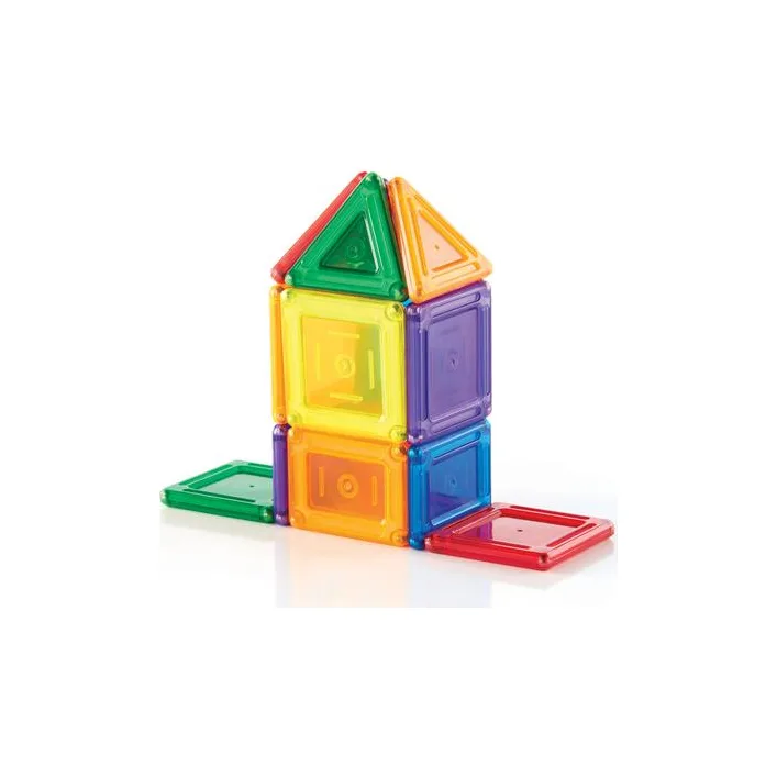 Магнитный конструктор Guidecraft PowerClix Solids, 24 детали (G9420)
