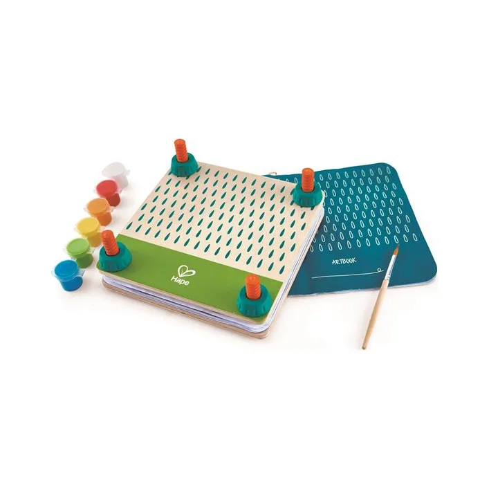 Пресс для цветов Hape Nature Fun Гербарий с красками (E5574)