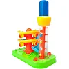 Набор для сборки Edu-Toys Горка-спираль с инструментами 55 деталей (JS022)