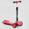 Самокат трехколесный LT-11746 Best Scooter с парогенератором (6) складной руль, ЗВУК МАШИНЫ, ДЫМ, СВЕТ, пластмассовый, колеса PU 120х35мм, в коробке