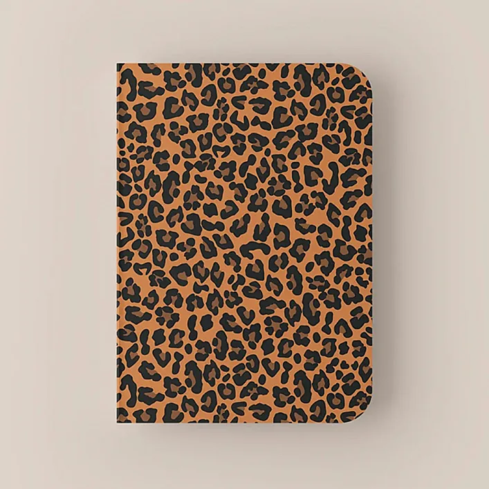 Блокнот "Leopard" СS-NB-004 у крапочку, леопардовий, формат А5, 144 аркуша