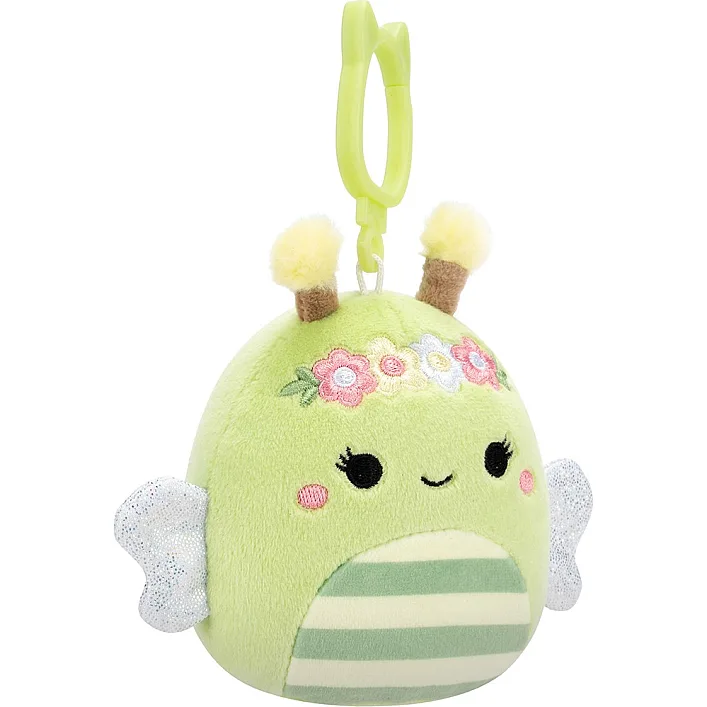 Мягкая игрушка на клипсе Squishmallows – Пчелка Сибил