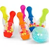 Игровой набор - ЯРКИЙ БОУЛИНГ (6 кеглей, шар, подставка) BX4511Z (Рез6649)