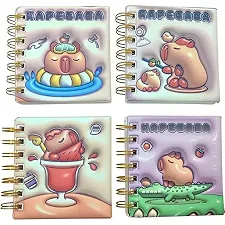 Блокнот 3D на пружині 763289ML "Капібара", 100 арк., р.10x9,5 см Malevaro (Кнц7542)