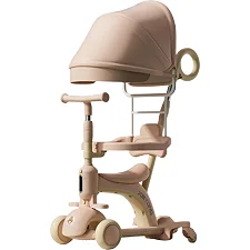 Самокат Smart Baby 669 Beige трансформер з дашком Maraton